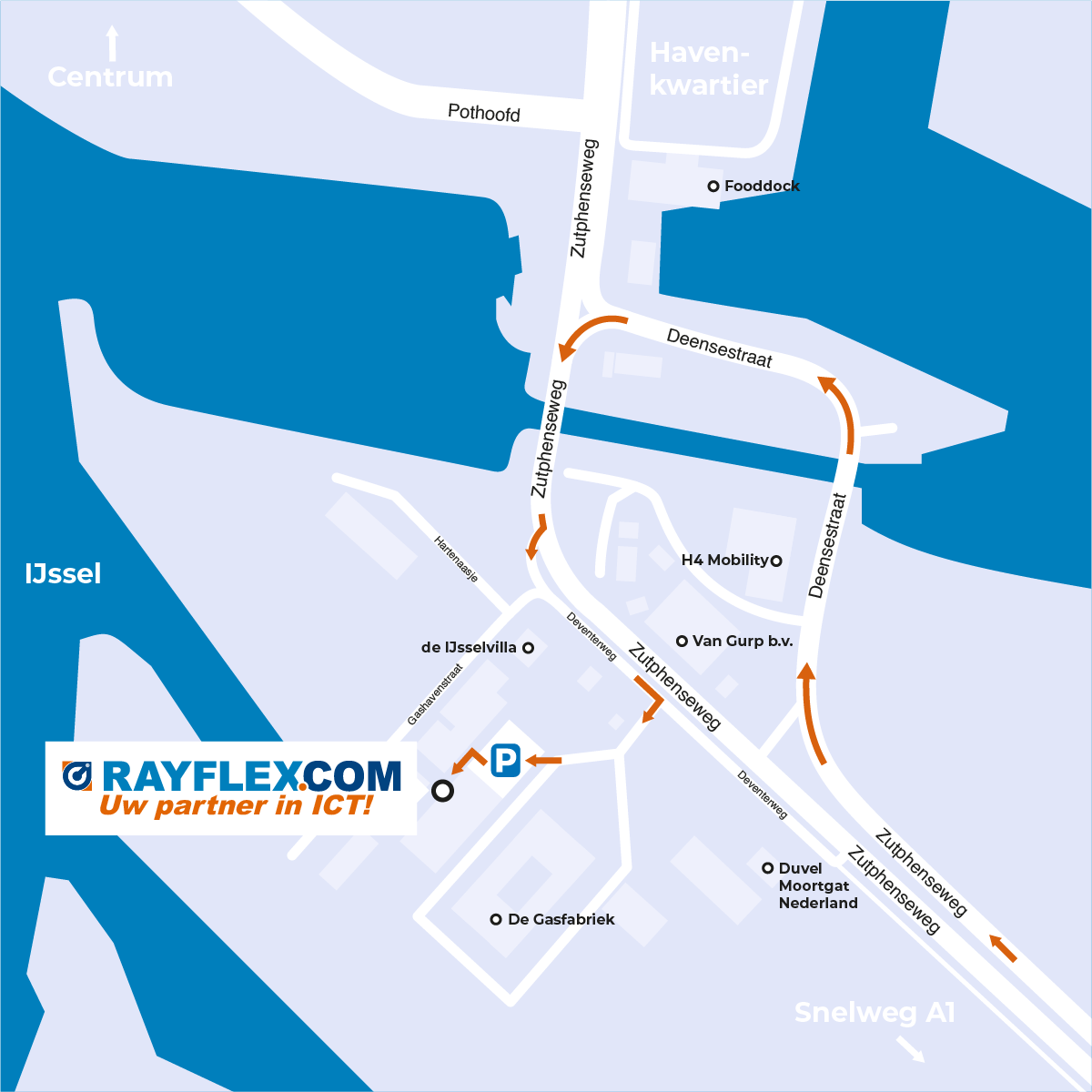 ROUTEPLANNER – RAYFLEXCOM RayFlexCom - Routebschrijving